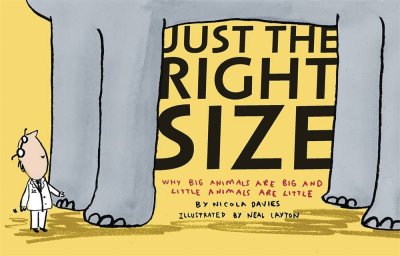 Just the right size : why big animals are big and little animals are little / Nicola Davies ; illustrated by Neal Layton.