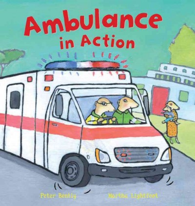 Ambulance in action.