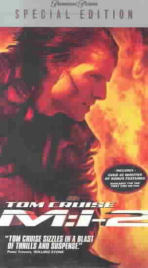 Mission: impossible 2 [videorecording] / Paramount Pictures presents a Cruise/Wagner production ; a John Woo film ; executive producers, Terrance Chang, Paul Hitchcock ; story by Ronald D. Moore & Brannon Braga ; screenplay by Robert Towne ; produced by Tom Cruise, Paula Wagner ; directed by John Woo.