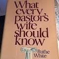 What every pastor's wife should know  Cover Image