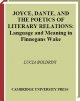 Joyce, Dante, and the poetics of literary relations : language and meaning in Finnegans wake  Cover Image
